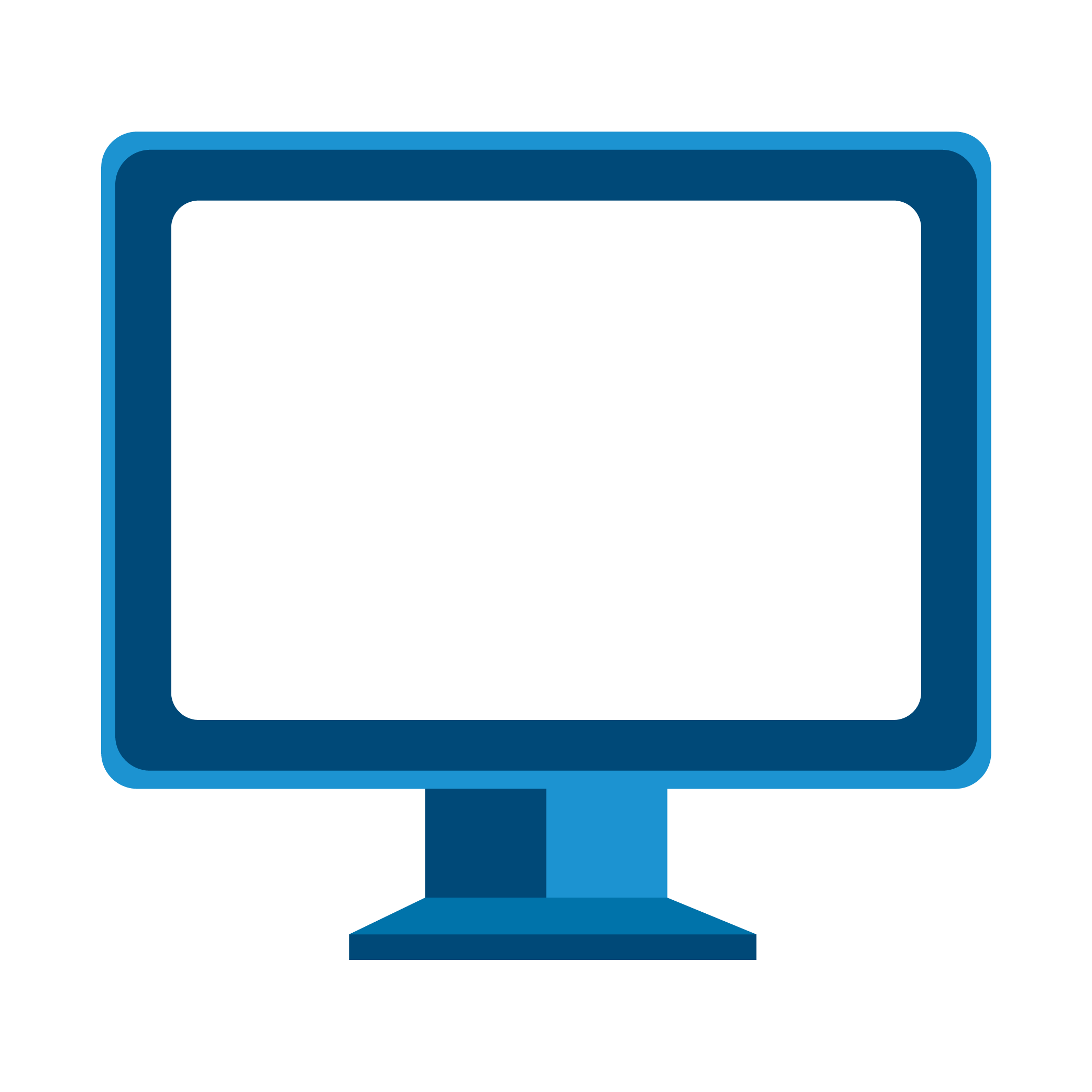 ícone que simboliza um monitor
